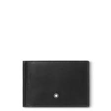 MONTBLANC MEISTERSTUCK 6-COMPARTMENT WALLET WITH MONEY CLIP 198313