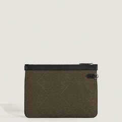 MONTBLANC POCHETTE JACQUARD 4810 MOTIVO KHAKI 220262