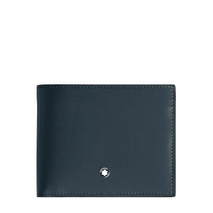 MONTBLANC PORTAFOGLIO MEISTERSTUCK 6 SCOMPARTI VELVET BLUE 220446