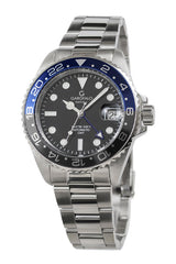 OROLOGIO UOMO AUT. GMT NH34 SUB 10 ATM 40 MM NERO BLU