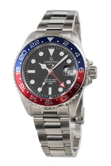 OROLOGIO UOMO AUT. GMT NH34 SUB 10 ATM 40 MM ROSSO BLU