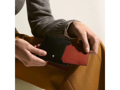 MONTBLANC PORTAFOGLIO 6 SCOMPARTI CON PORTACARTE AMOVIBILE SOFT 198746