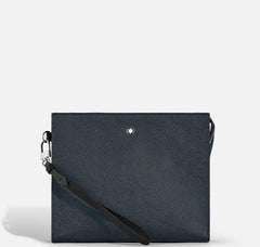 MONTBLANC POCHETTE SARTORIAL TWEED BLUE 220428