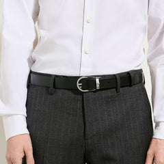 MONTBLANC CINTURA REVERSIBILE NERO/MARRONE 222371