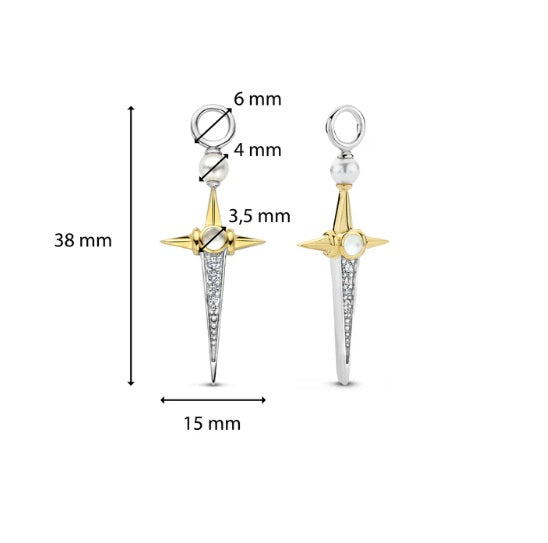 TI SENTO - Orecchini Charms