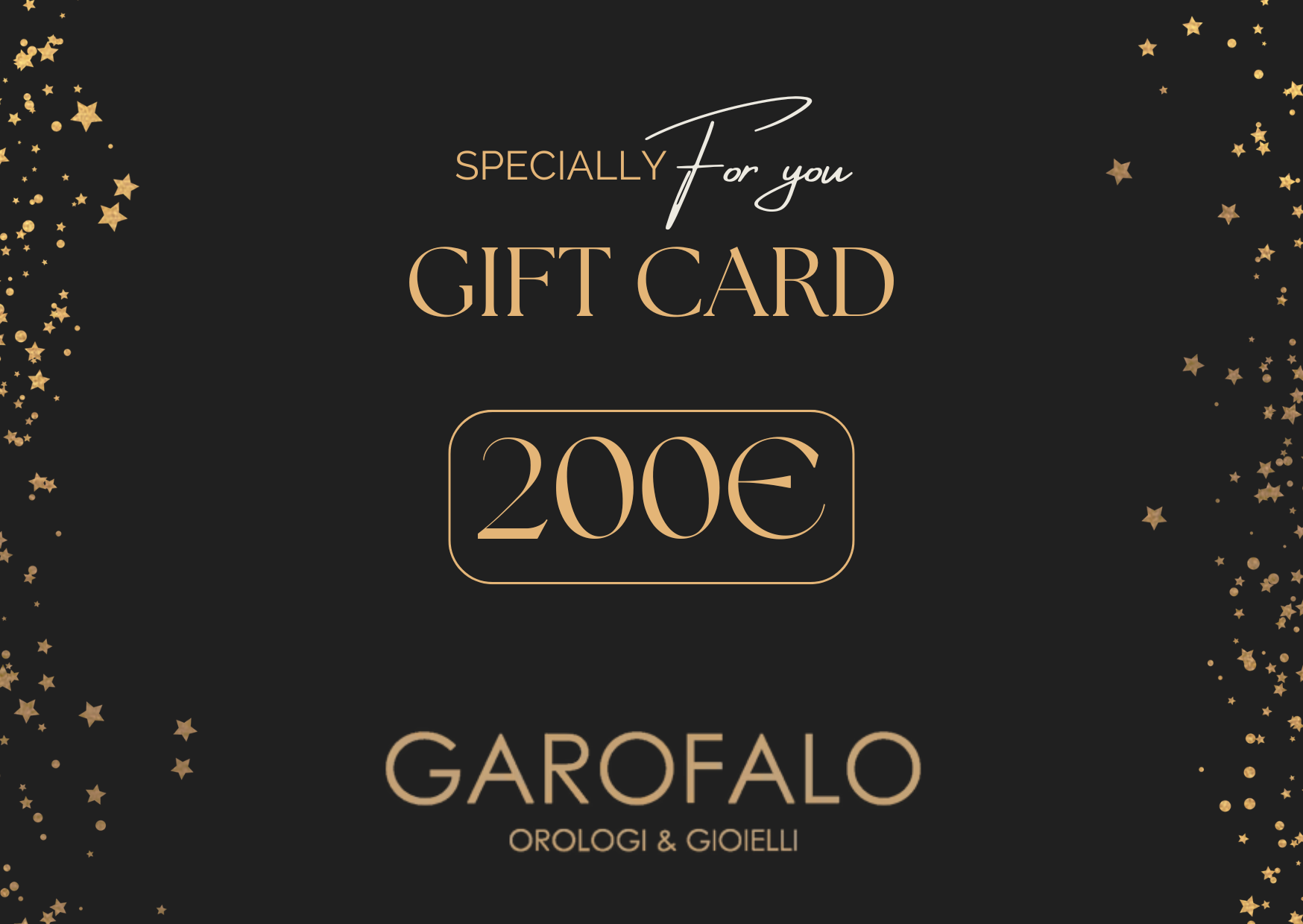 Buono Regalo Garofalo Gioielli