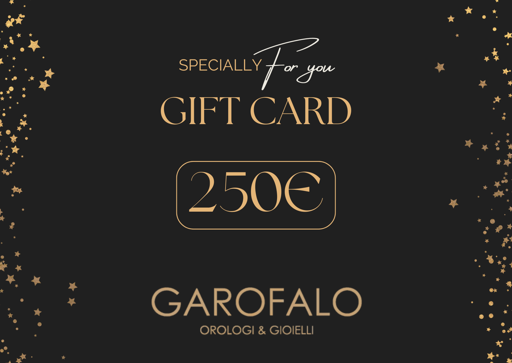 Buono Regalo Garofalo Gioielli