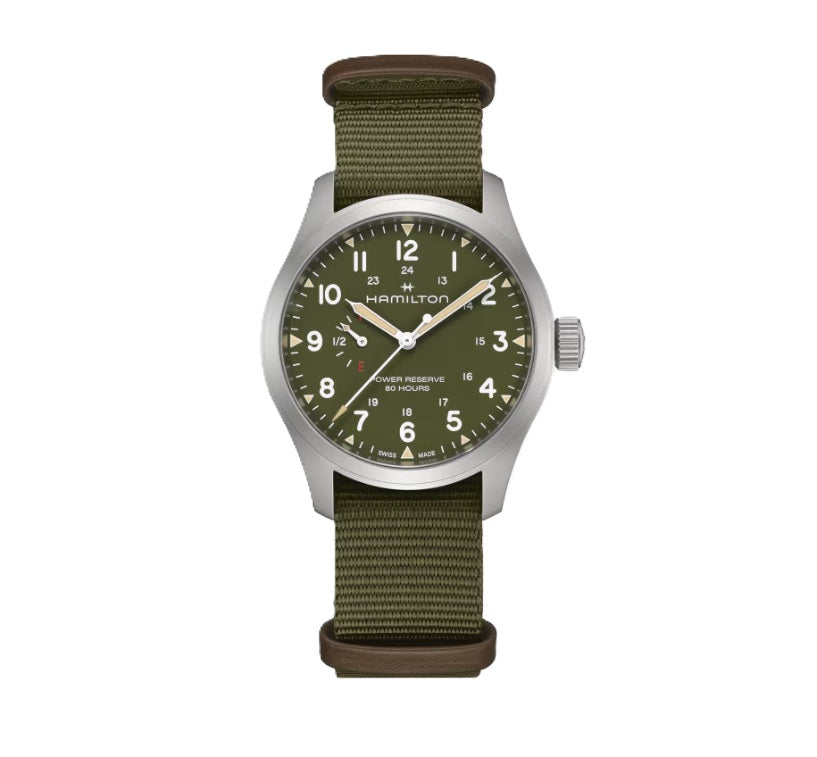 HAMILTON - Khaki Field Mechanical Power Reserve