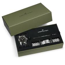 HAMILTON - Khaki Field Murph 42mm Bracelet Bundle