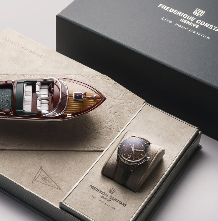 Frederique Constant -
Classics Runabout Automatic GMT