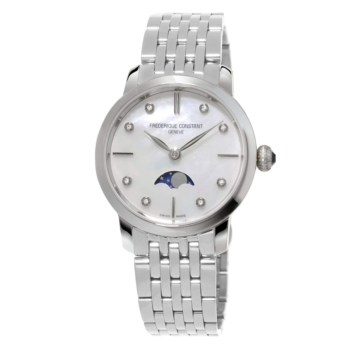 Frederique Constant - Classics
Slimline Ladies Moonphase
