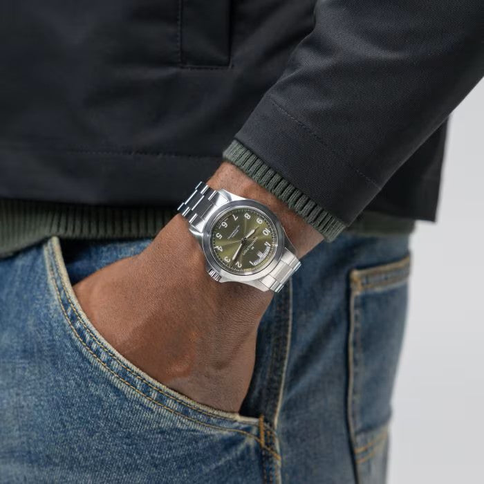 HAMILTON - Khaki Field King Day-Date