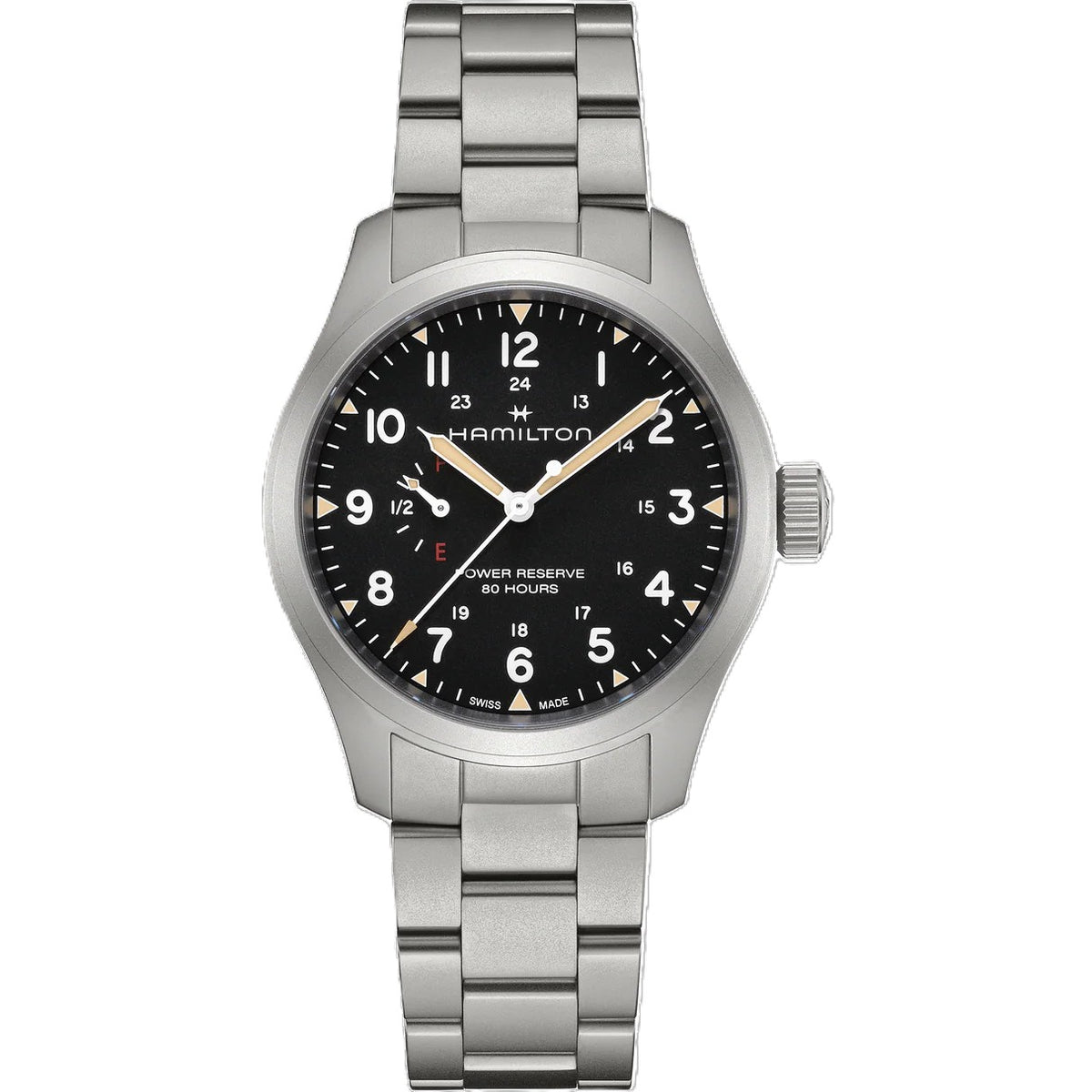 HAMILTON - Khaki Field Mechanical Power Reserve