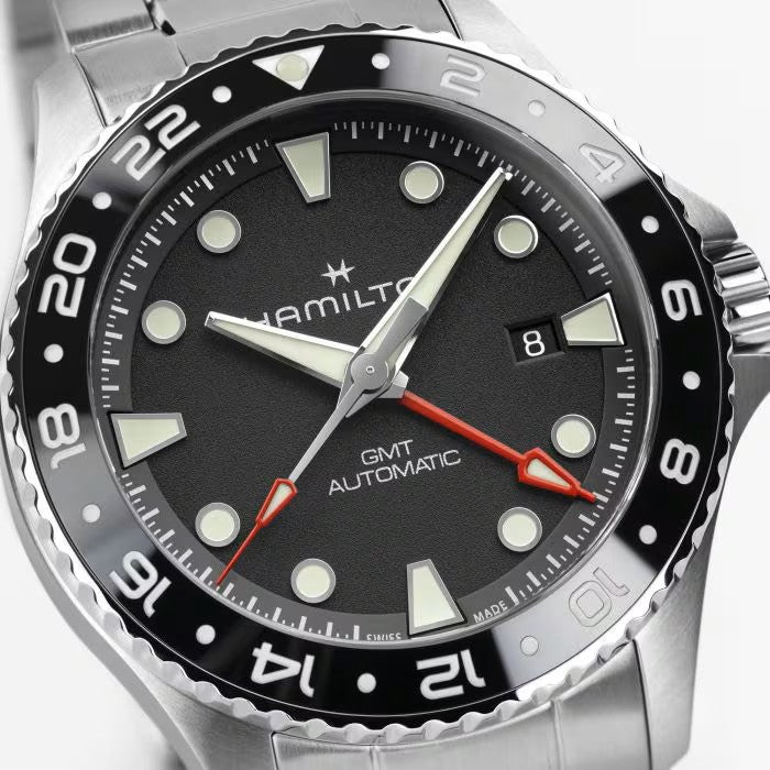 HAMILTON - Khaki Navy Scuba GMT 43mm