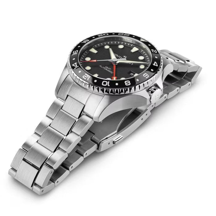 HAMILTON - Khaki Navy Scuba GMT 43mm