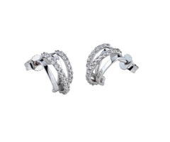 GAROFALO JEWELRY | Weaving of Passion Earrings